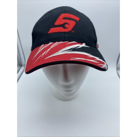 Snap On Tools Hat Cap K-Products Embroidered Red Black White Official Hook Loop - Picture 1 of 16